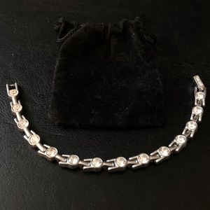 Swarovski crystals tennis bracelet